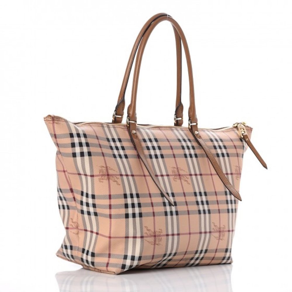 NWT BURBERRY MEDIUM HAYMARKET CHECK SALISBURY BAG